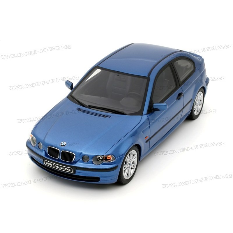 BMW (E46) 318 Ti Compact 2002 (Blue Met.), OttO mobile 1/18 scale