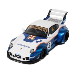 Porsche 911 Type 993 RWB (RAUH-Welt Begriff) X Liberty Walk 2023, GT Spirit 1/18 scale