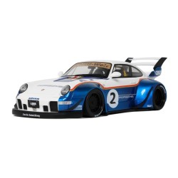 Porsche 911 Type 993 RWB (RAUH-Welt Begriff) X Liberty Walk 2023, GT Spirit 1/18 scale