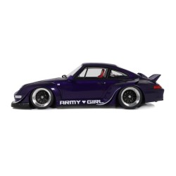 Porsche 911 Type 993 RWB (RAUH-Welt Begriff) Army Girl 2015, GT Spirit 1/18 scale