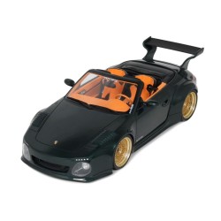 Porsche 911 Type 997.2 Cabrio Slant Nose Old&New Body Kit iDL Design Tokyo Auto Salon 2024, GT Spirit 1/18 scale