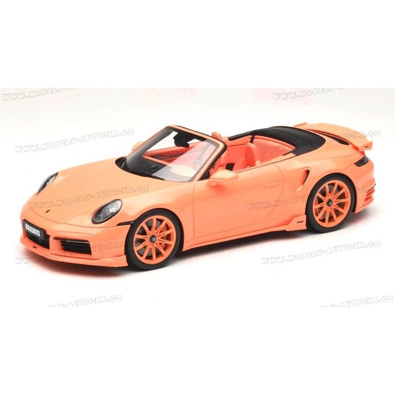 Porsche 911 (Type 992 Turbo S Cabrio) Brabus 900 Peetch 2024, GT Spirit 1/18 scale