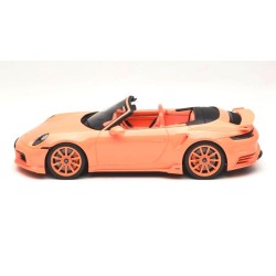 Porsche 911 (Type 992 Turbo S Cabrio) Brabus 900 Peetch 2024, GT Spirit 1/18 scale