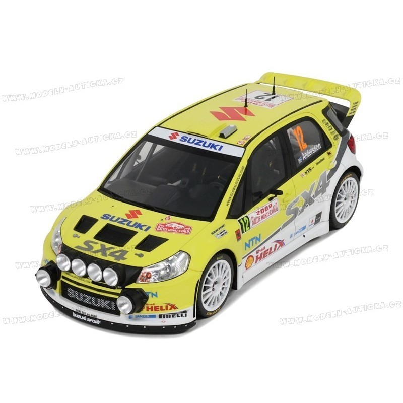 Suzuki SX4 WRC Nr.12 Rally Monte Carlo 2008 model 1:18 OttO mobile OT495