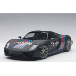 Porsche 918 Spyder Weissach Package 2013 (Matt Black with Martini livery)