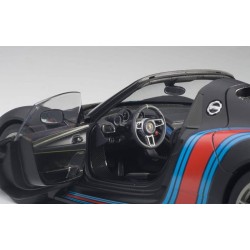 Porsche 918 Spyder Weissach Package 2013 (Matt Black with Martini livery)