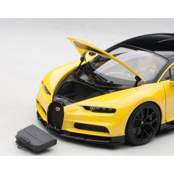 Bugatti Chiron 2017 (Jaune Molsheim/Nocturne Black)