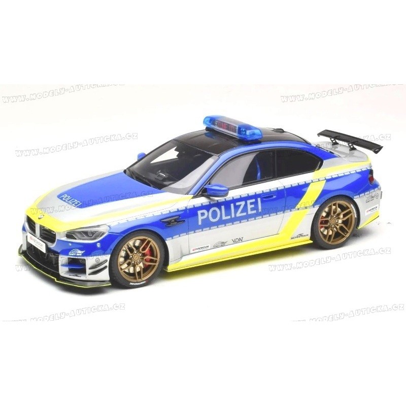 BMW (G87) M2 AC Schnitzer ACS2 Sport Polizei 2024 model 1:18 GT Spirit GT573