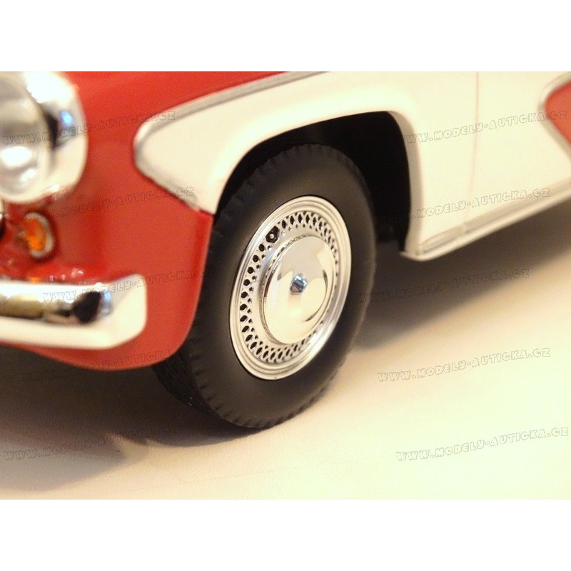 Generisch Wartburg 312 Camping Rot Beige 1965-1967 DDR limitiert 1 von 1000 Stück 1/18 Solido Modell Auto