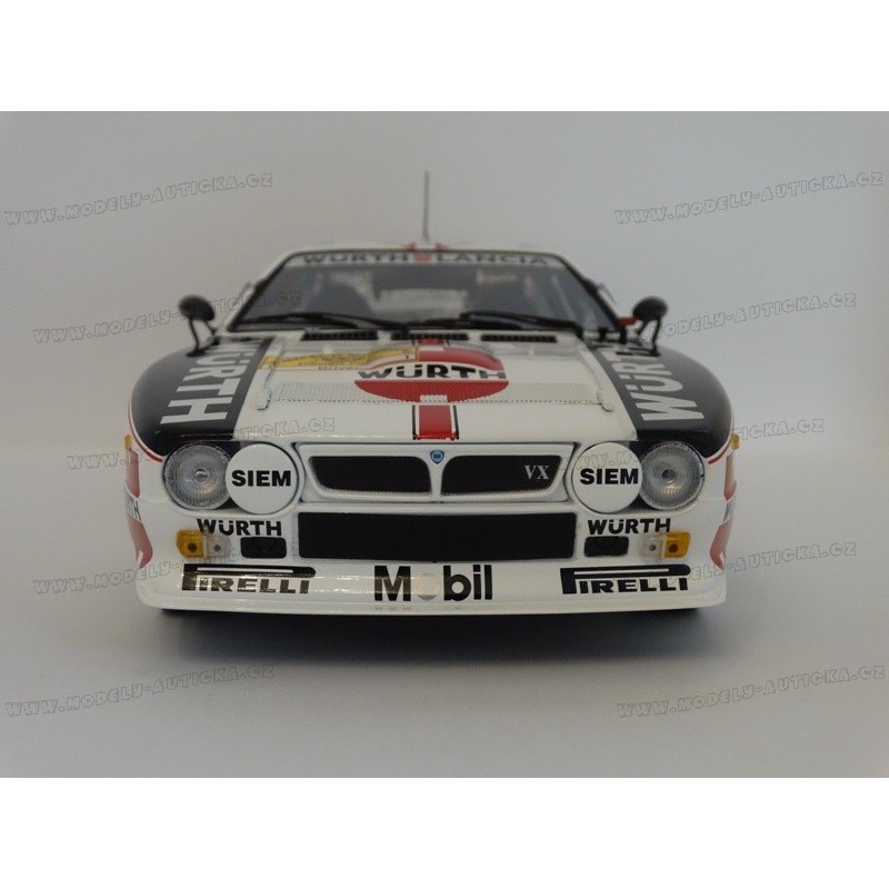 Lancia 037 Rally Würth Nr.1 Winner Rally Deutschland 1983, Kyosho 1:18