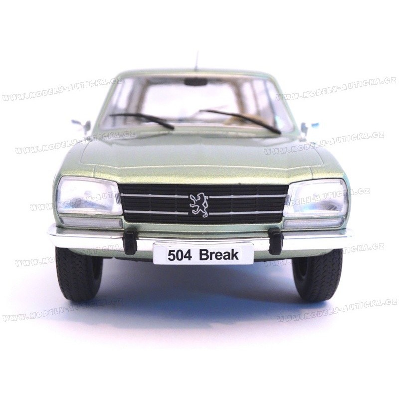 Peugeot 504 Break 1976 Rouge Foncé 1:18 ModelCarGroup - Collection