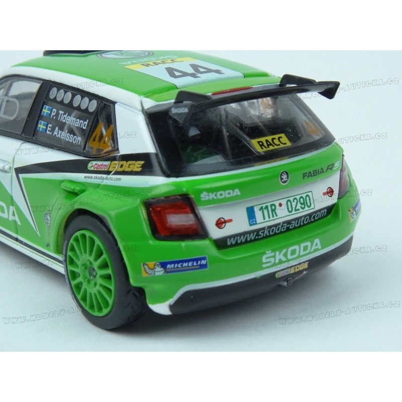 Skoda Fabia R5 Rallye III - Modèle Présentation 2015 ABREX 1/43