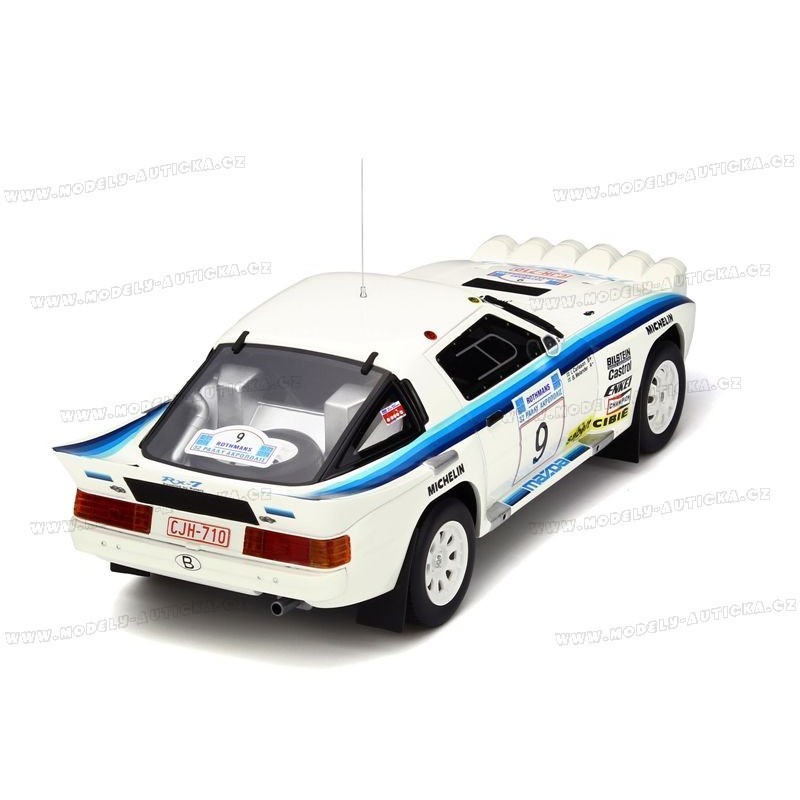 Miniature Ottomobile 1/18 - Mazda RX-7 Groupe B #9 - Rallye Acropole 1985 - SAMPLE